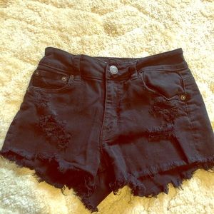 AE Distressed Stretch Shorts